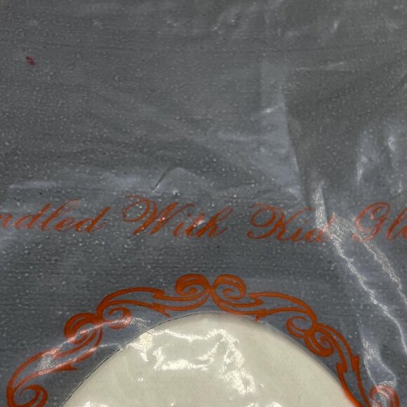 Vintage Italian Leather White 21” Long Above the Elbow Opera Gloves Small - Picture 9 of 9